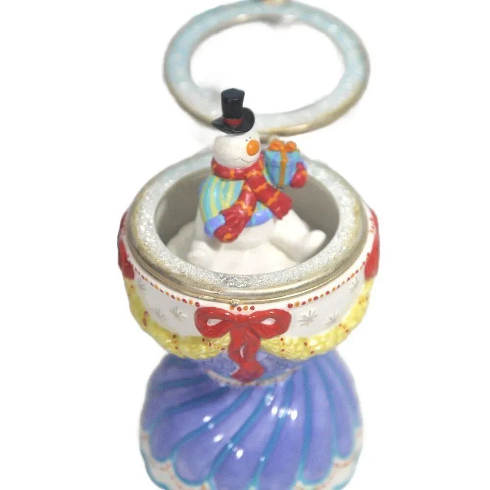 Frosty The Snowman Musical Home for the Holidays Rotating Egg See Video
